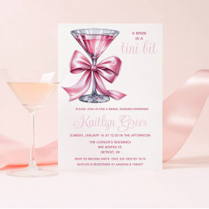Invitation Une mariée dans un tout petit peu, Pink Martini En