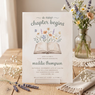 Invitation Une nouvelle étape commence Baby Shower