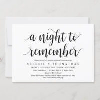 Une Nuit À Ne Pas Oublier, Dîner De Répétition Mar