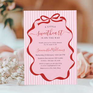 Invitation Une petite amoureuse pour la Saint-Valentin Fille