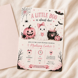 Invitation Une petite apparition est presque arrivée Fête pré