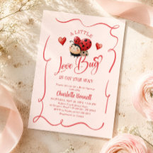 Une petite bête d'amour est en route Baby Shower