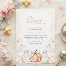 Une petite boo mignonne Fête Prénatale Rose d'Octo