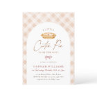 Une Petite Cutie Pie Thanksgiving Baby shower Auto
