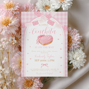 Invitation Une petite fille Conchita Papel Picado Baby Shower