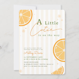Invitation Une petite mignardise en route Fête prénatale oran