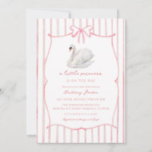 Une petite princesse Cygne Baby Shower