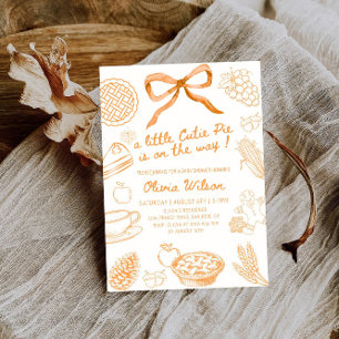 Invitation Une petite tarte à la croûte est sur le chemin Bab