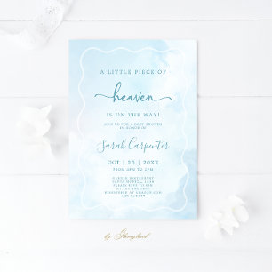 Invitation Une petite tranche de paradis Baby Shower Garçon