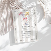Une Tini One Est en Route Fête Prénatale Martini B