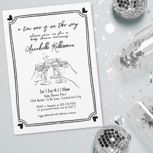 Invitation Une toute petite baby shower