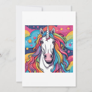 Invitation unicorn