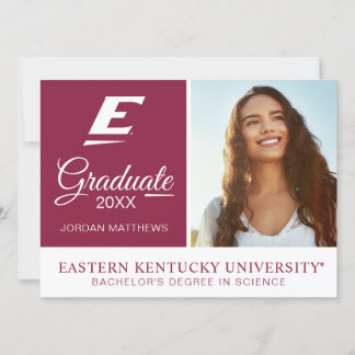 Invitation Université Eastern Kentucky E