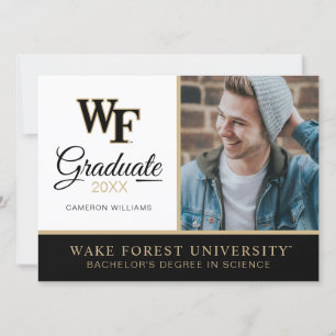 Invitation Université Wake Forest   WF