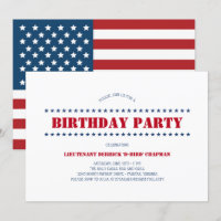 USA Patriotic Birthday Party