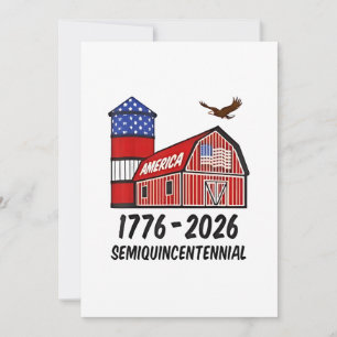 Invitation USA Semiquincentennial 250th Anniversary 1776-2026