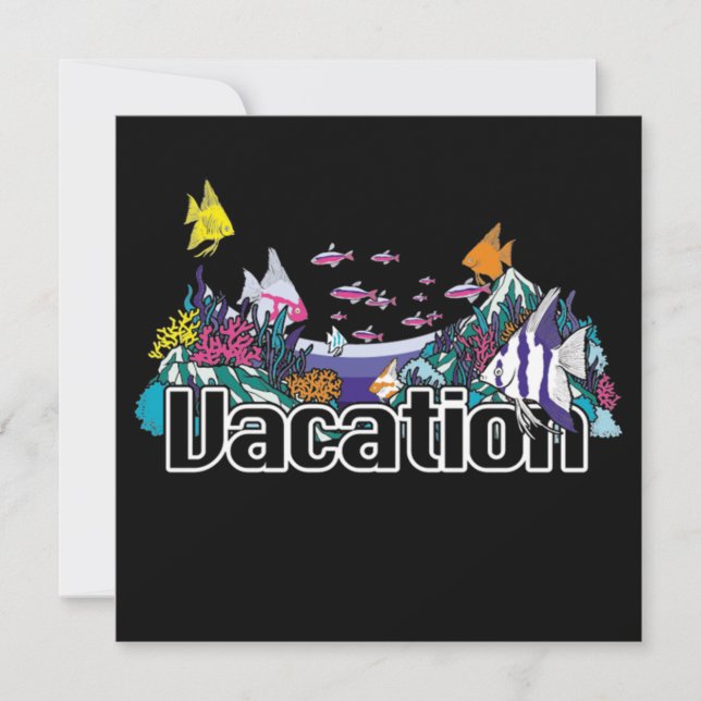 Invitation vacances (Devant)