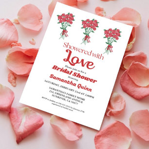 Invitation Valentin arbre de coeur Fête des mariées d'arc