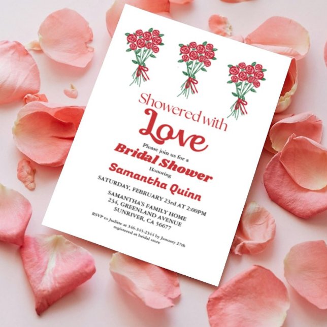 Invitation Valentin arbre de coeur Fête des mariées d'arc (Créateur téléchargé)