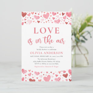 Invitation Valentine Hearts Love est dans la Fête des mariées