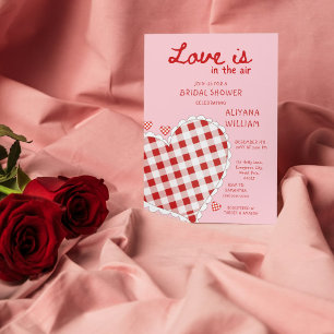 Invitation Valentine Love est dans la Fête des mariées Rose A
