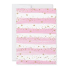 Valentines Baby shower de ballons d'or rose boisé