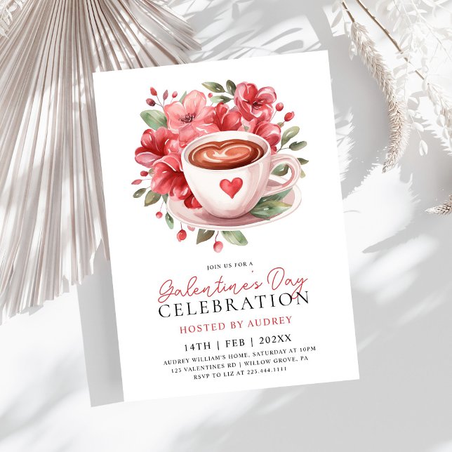 Invitation Vallentines Galentines (Créateur téléchargé)