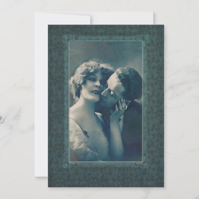 Invitation Vampire gothique Dracula Romance et amant (Devant)