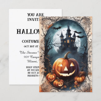 Invitation Vampiric Vogue : Concevez votre Invitat d'Hallowee
