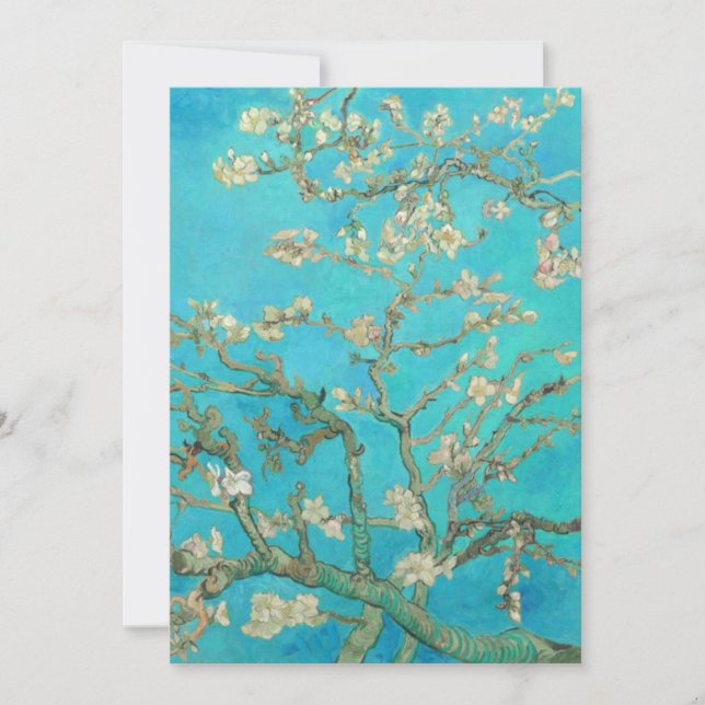 Invitation Van Gogh Almond Blossoms (Devant)