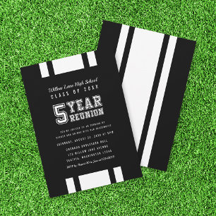 Invitation Variabilité de couleur modifiable 5 ans Réunion de