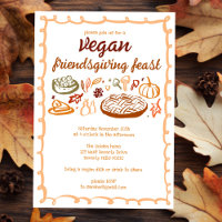 VEGAN Whimsgiving Friendsgiving CUSTOM