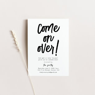 Invitation Venez À La Fête Du Ménage
