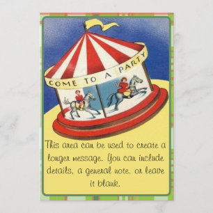 Invitation Venez à une partie