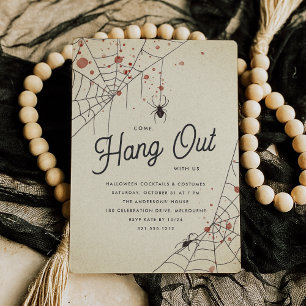 Invitation Venez Nous Accompagner À La Fête D'Halloween