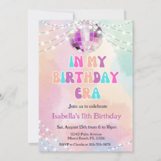 Invitation Ventilateur De Musique Dans Mon Anniversaire Invit