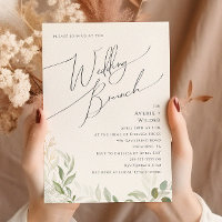 Verdure et or | Brunch Mariage
