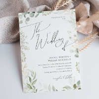 Verdure et Or Le Mariage de