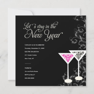 Invitation Verre 311-Damas  Nouvel An