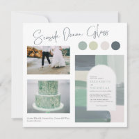 Verre de mer | Palette de couleurs bleu-vert