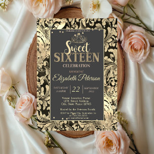 Invitation Versions d'or Tiara Diamants doux 16 Partie