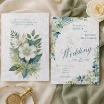 Vert sauge Eucalyptus Mariage Ivoire