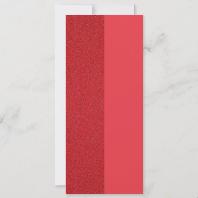 Invitation Vertical Rouge Tomate – Conception de t (Devant)