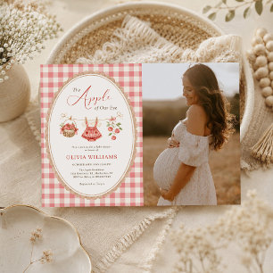 Invitation Vêtements de bébé pour bébé pomme d'automne Linge