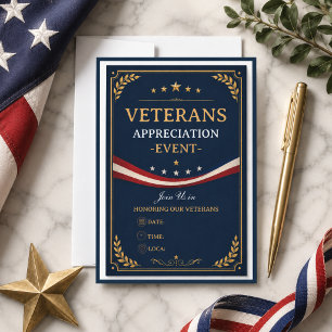 Invitation Vétérans Merci   Fête patriotique militaire