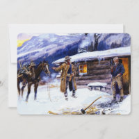 « Viande de Noël » par Charles M Russell