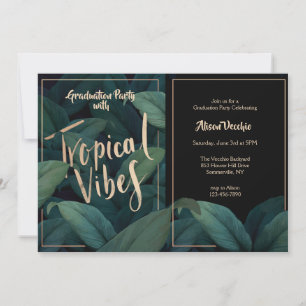 Invitation Vibrations Tropicales