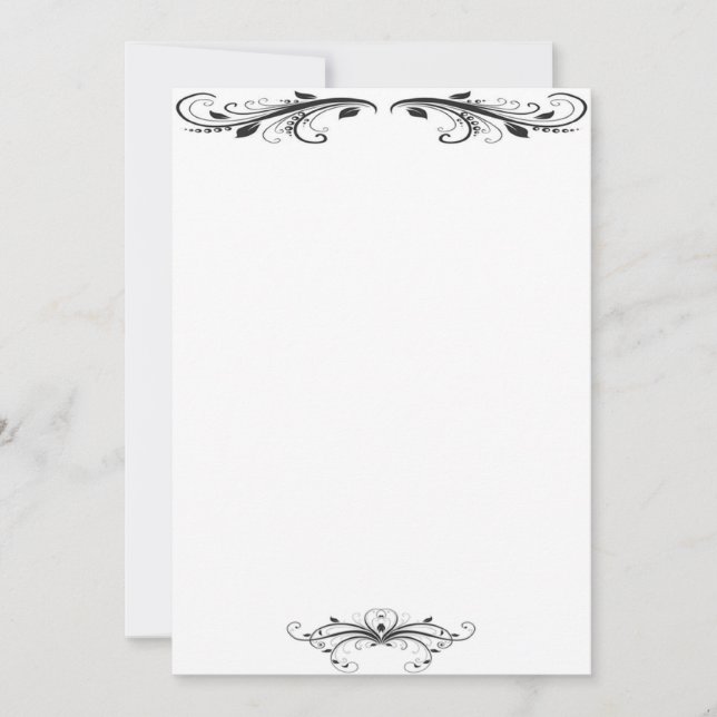 Invitation victorienne (Devant)