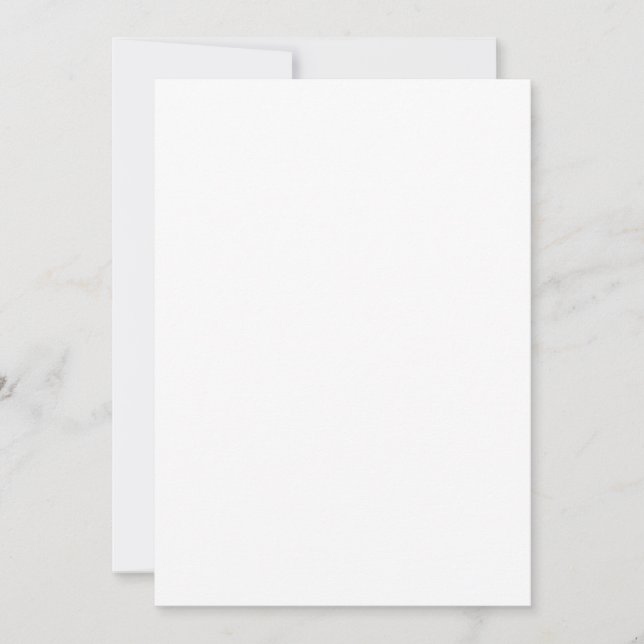 Invitation vide 5 po x 7 po (Devant)