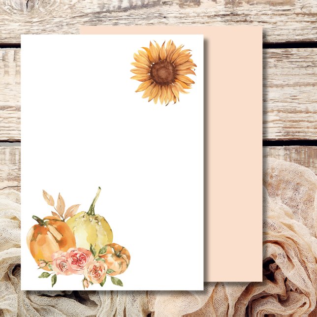 Invitation Vide Ajoutez Votre Propre Citrouille Automne Orang (Créateur téléchargé)